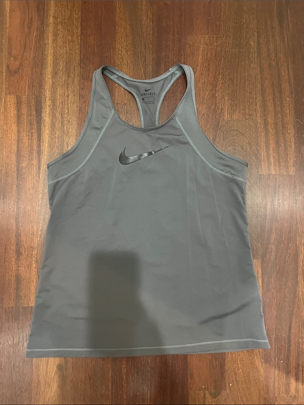 Nike Gray Dri-FIT Racerback Tank